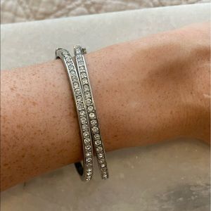 2 Givenchy Diamond Bangles